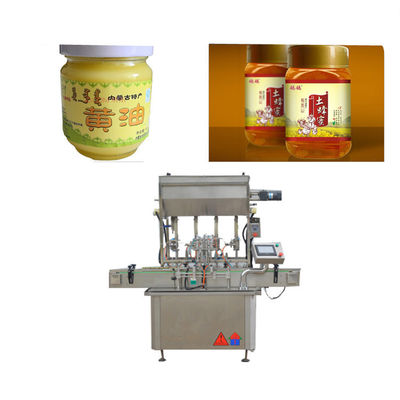 Chine Le PLC commandent la machine de remplissage de bouteilles de pâte de sauce pour remplir et couvrir produits semi-liquides fournisseur