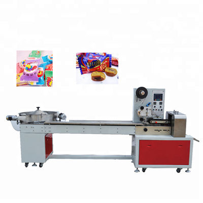 Chine Type machine à emballer de sucre, machine à emballer d'oreiller de nourriture d'acier inoxydable fournisseur