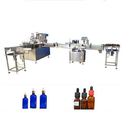 Chine Le PLC commandent la machine de remplissage de bouteilles d'huile essentielle pour la bouteille en plastique ou en verre fournisseur