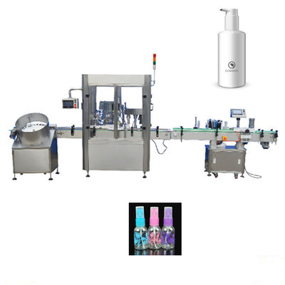 Chine Pleine machine de remplissage de parfum d'acier inoxydable avec des bouteilles/min du contrôleur 10-35 de PLC fournisseur