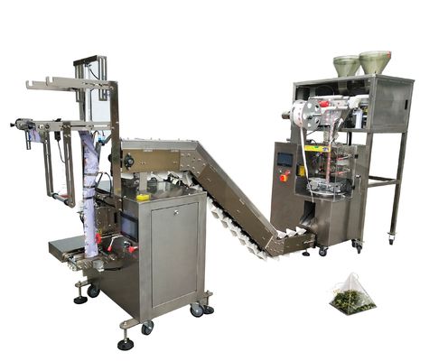 Chine la machine à emballer de poche de thé de joint de la triangle 220V a employé au thé/aux herbes/café fournisseur